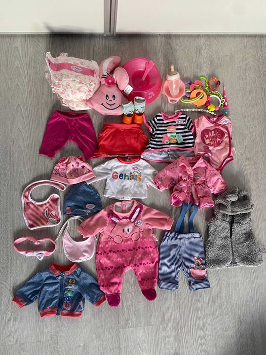 Smoby Wózek Maxi Cosi Quinny 5w1+Baby Born + torba+łóżeczko+akcesoria