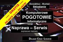 Naprawa komputerów INFORMATYK Naprawa laptopów Usługi komputerowe LTE
