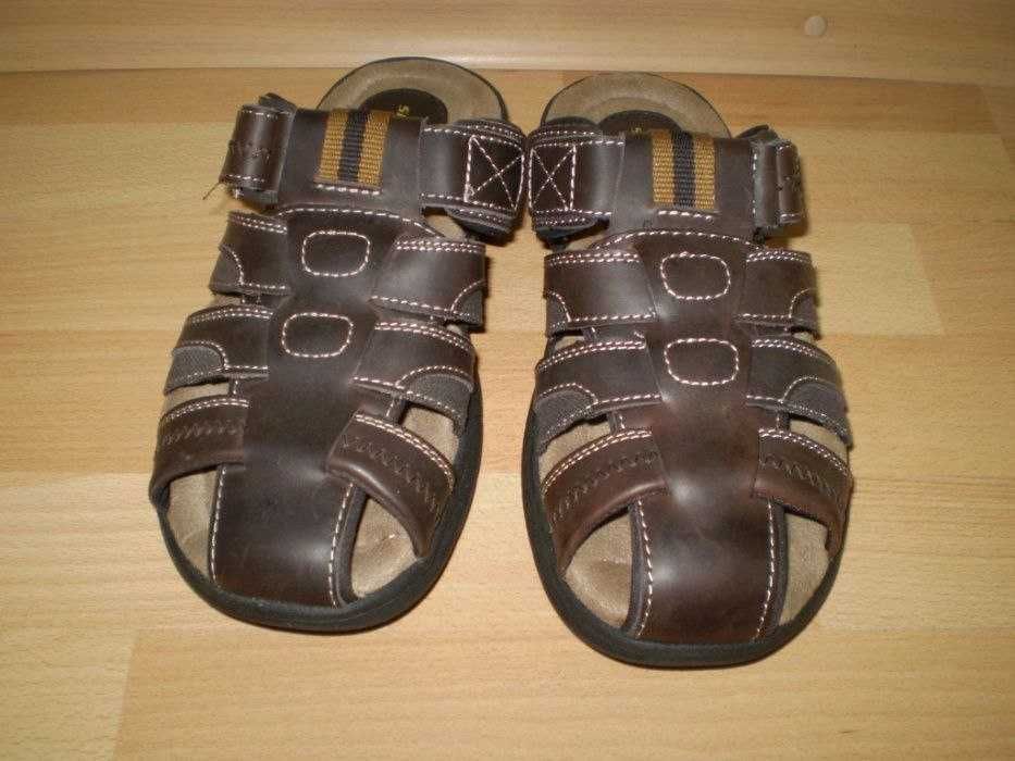 Мужские кожаные сандалии-шлепанцы SKECHERS STORCH RAMZI Америка.