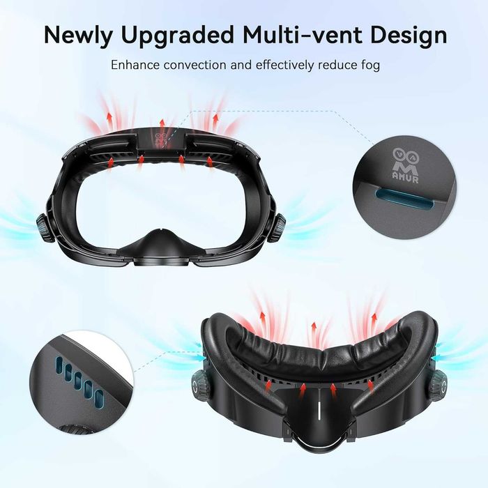 AMVR FC4 Upgraded Face Cover Pad Facial Interface Маска Meta Quest 3