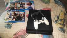 Playstation 4 2 comandos 10 jogos