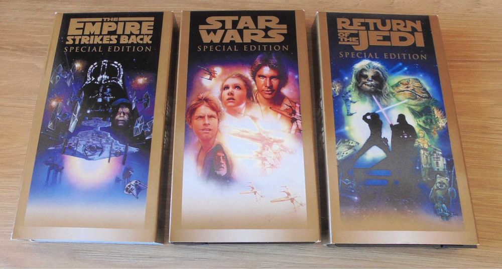 Gwiezdne wojny trylogia VHS