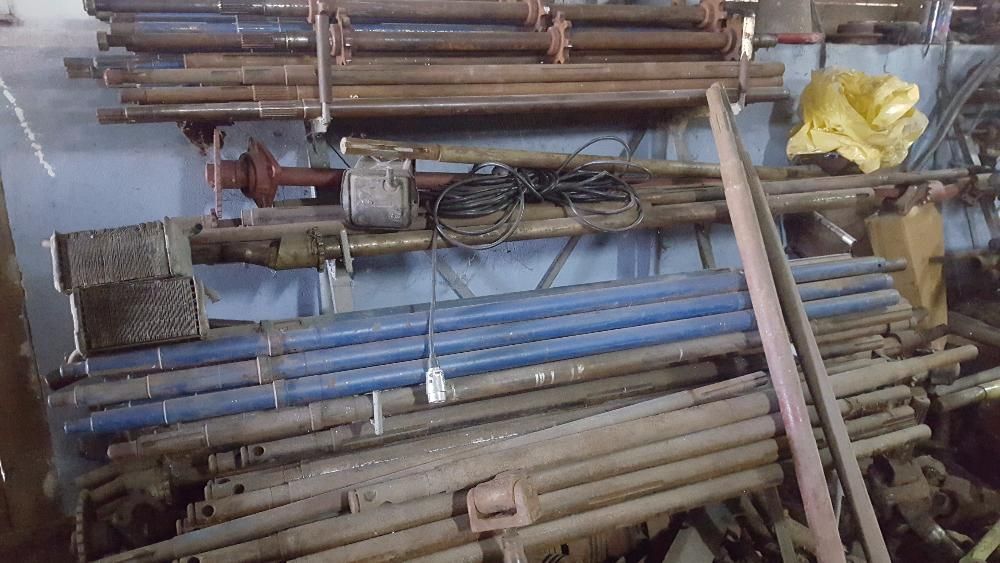 Oś podajnika pochyłego gardzieli Fortschritt E514 oś Wariatora jazdy