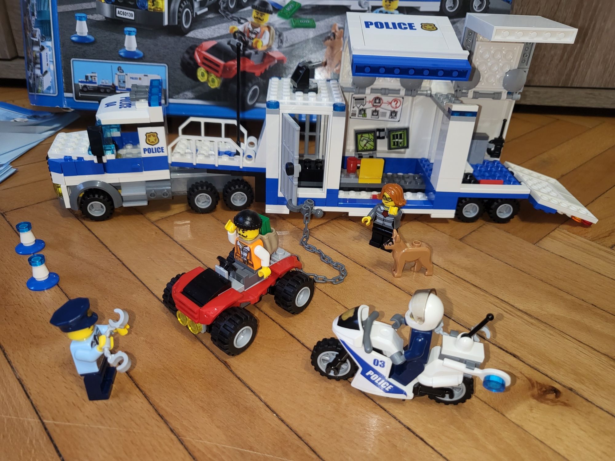 Lego city 60139 duża policja