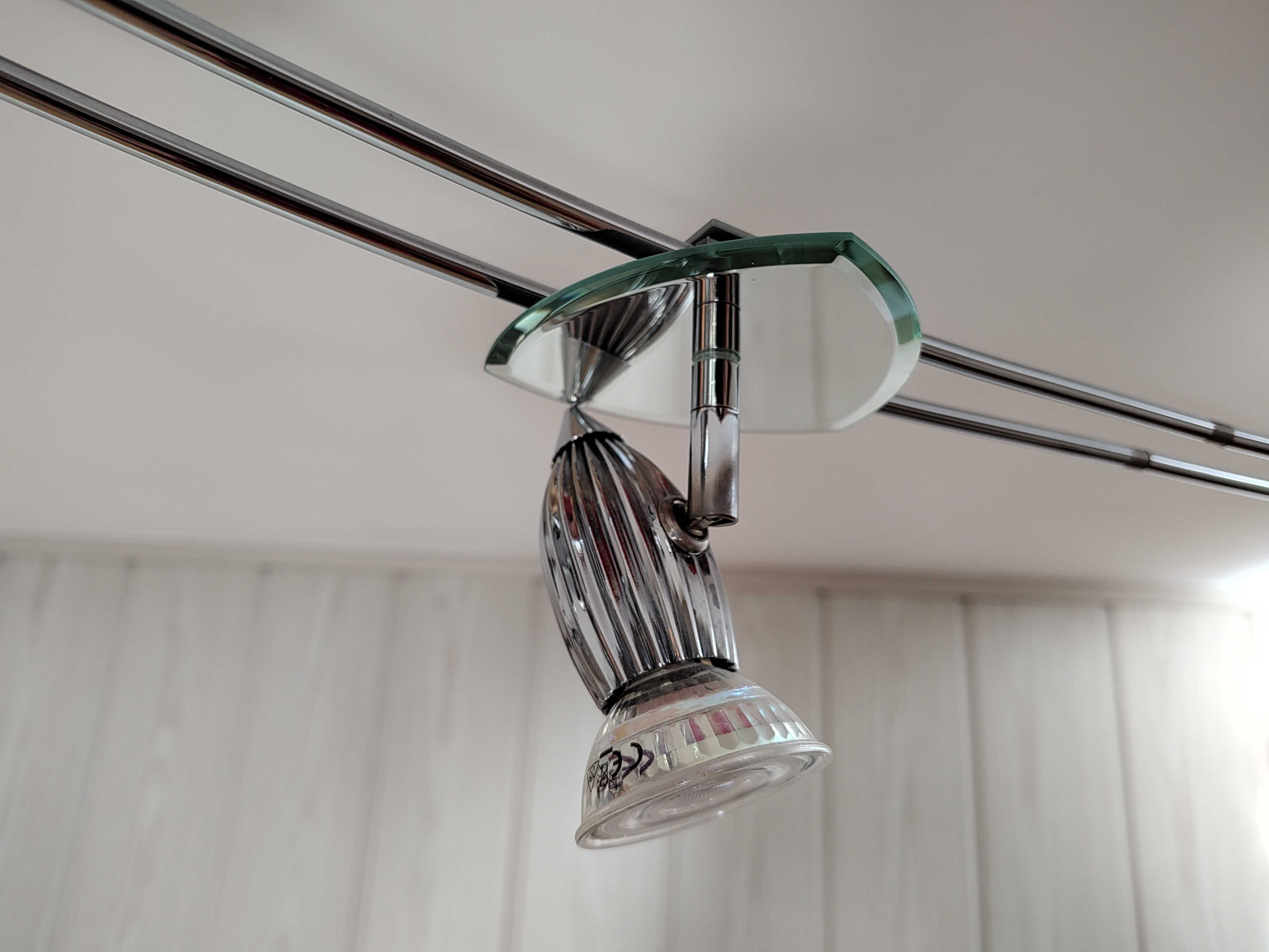Lampa sufitowa szynoprzewód Pullmann chrom