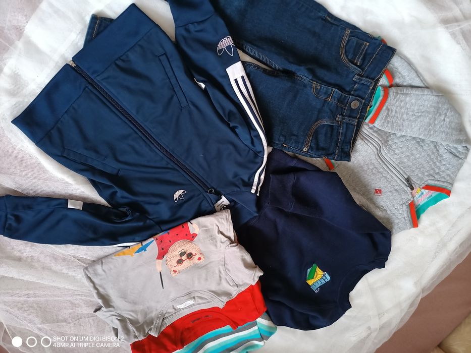 Пакет фирменных вещей для мальчика на 3-4 года одежда в садик
