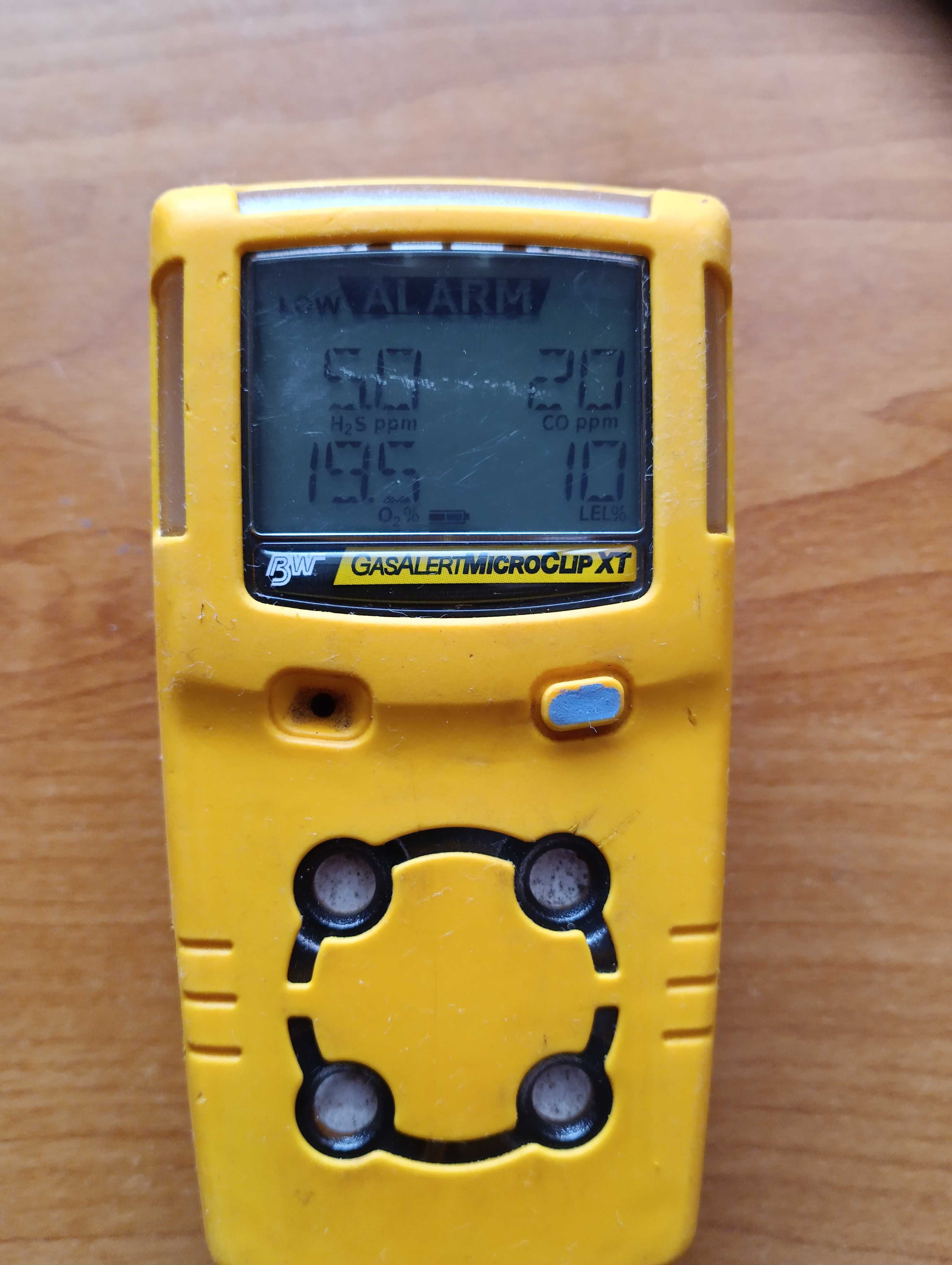 analizator Detektor  gazów GasAlert MicroClip XT 
Przenośny