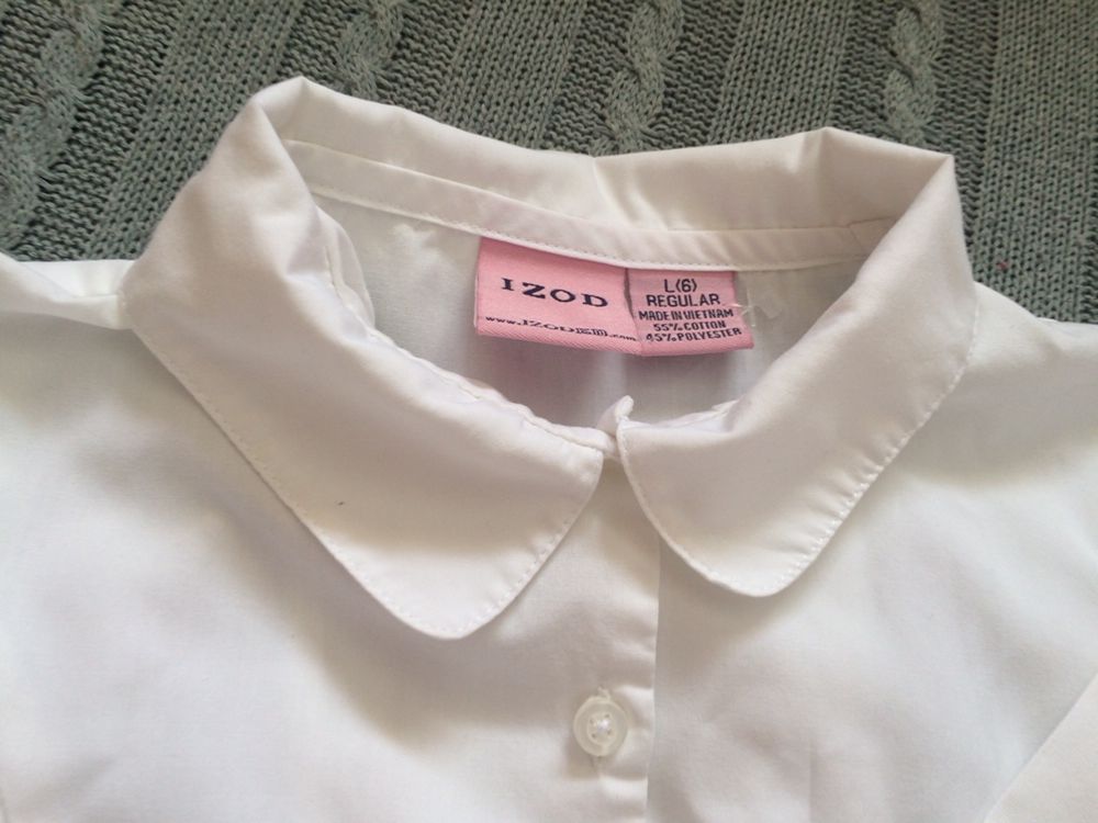 Шкільні блузи  Lands’end kids i Izod для дівчинки 6-7 років