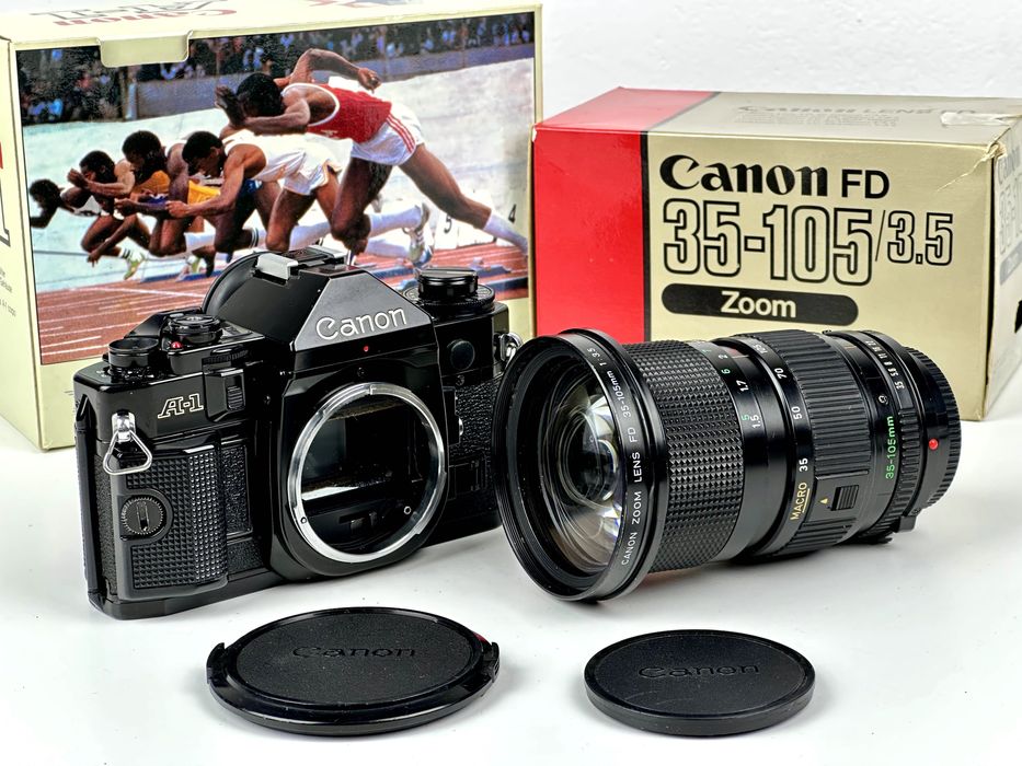 Canon A-1 + FD 35-105mm f/3.5 Macro