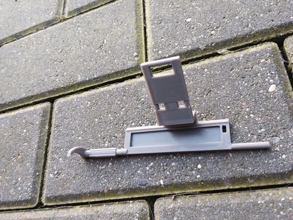 Zestaw naprawczy klapki lodówki kostkarka Bosch Siemens Neff