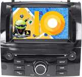 Car stereo nawigacja android bluetooth 7cali peugeot 407 zwnav 04-10