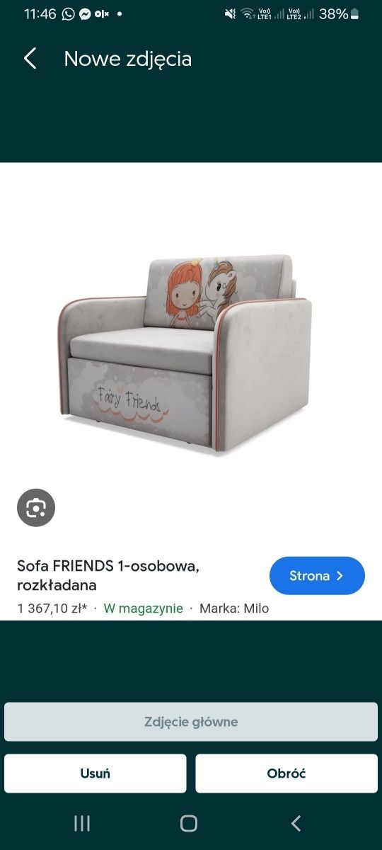 Sofa agata Meble