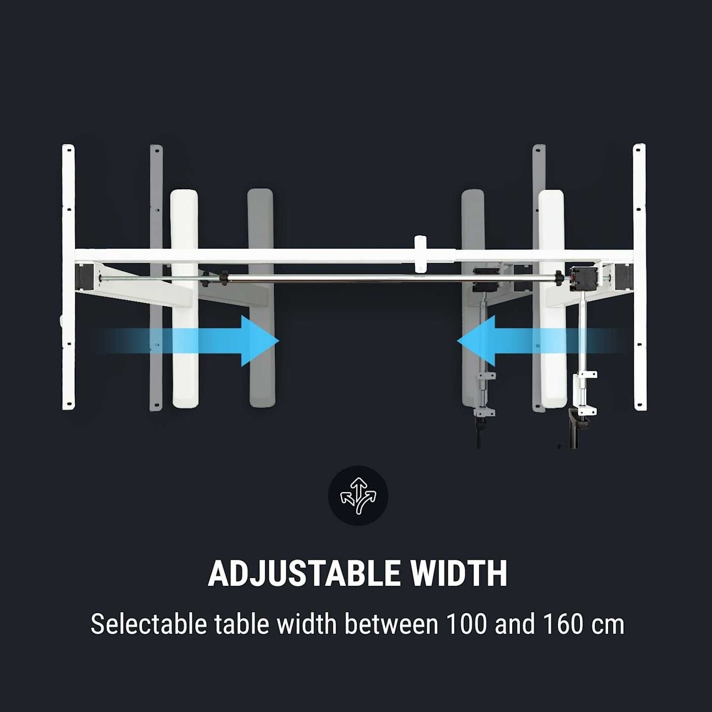 OneConcept Multidesk Biurko z regulacją wysokości #3716 #3715