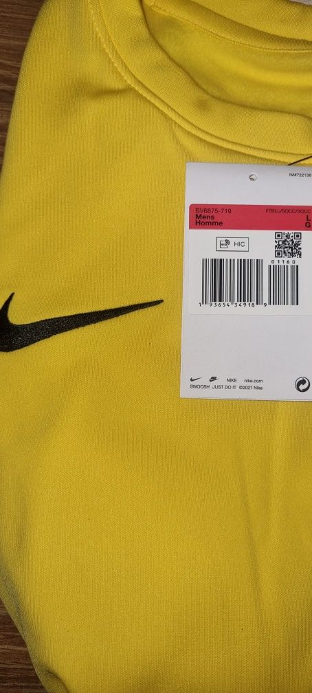Nowa! Koszulka z długim rękawem treningowa Nike BV6875.719 L