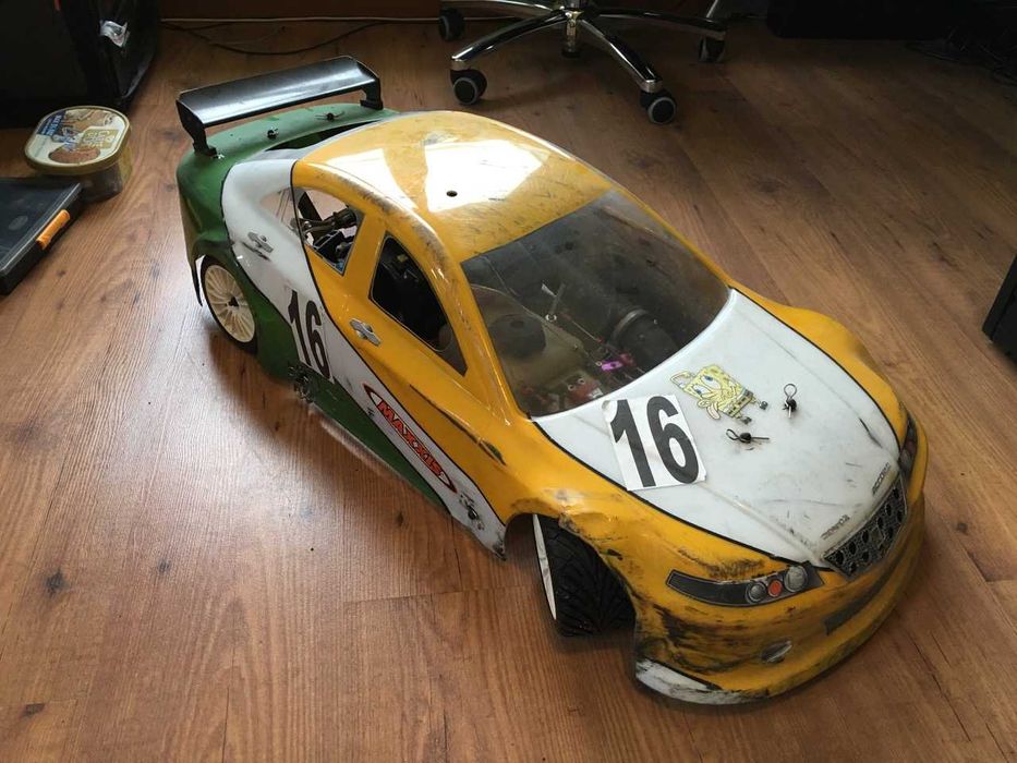 1/5 Scale RC Contrast Racing es, Carro Telecommando