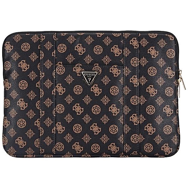 Torba Guess Sleeve Peony Pocket Triangle na laptopa 14" - czarna