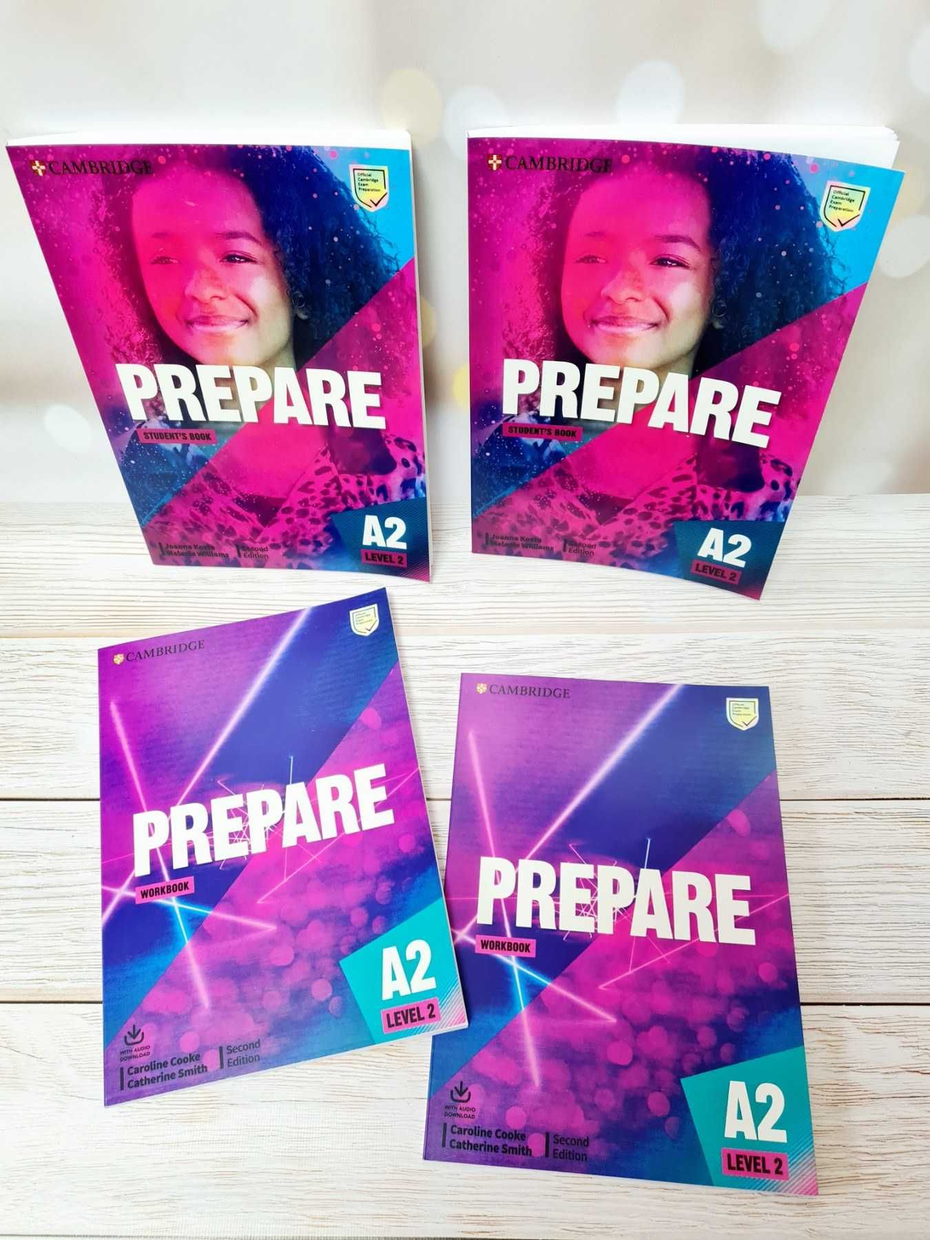 Prepare (2nd edition рівні A2, B1, B2 та ін.)