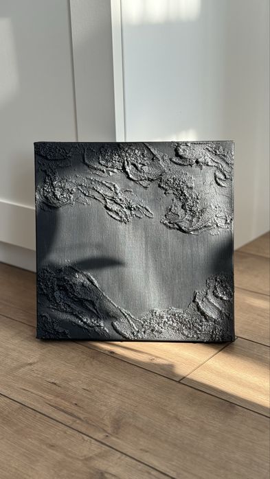 Obraz strukturalny 3d minimalizm nowoczesny abstrakcyjny zara home