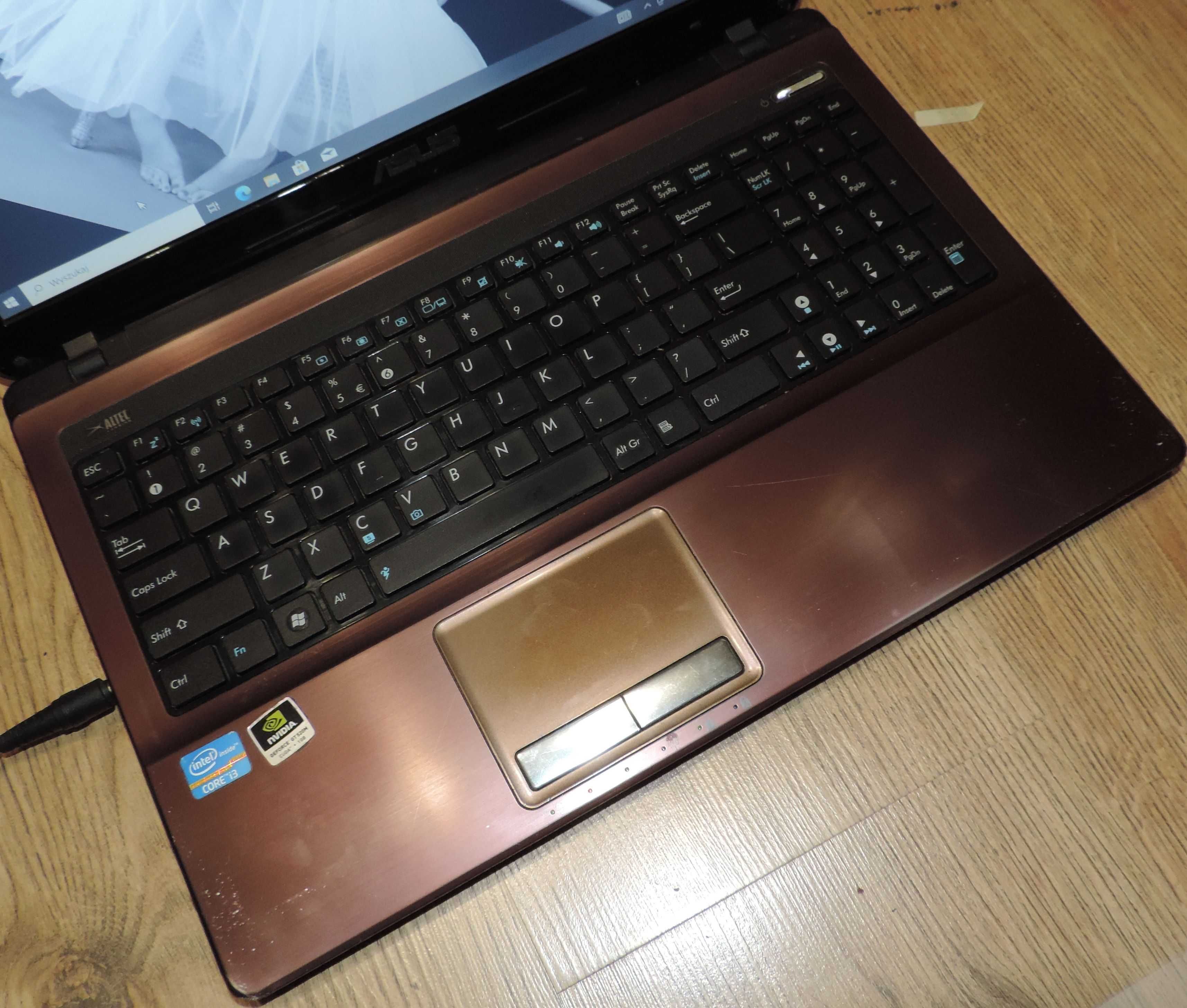 Laptop Asus K53Sj 4Gb i3 GeForce 1Gb gw3m-ce - Lapserwis Elbląg