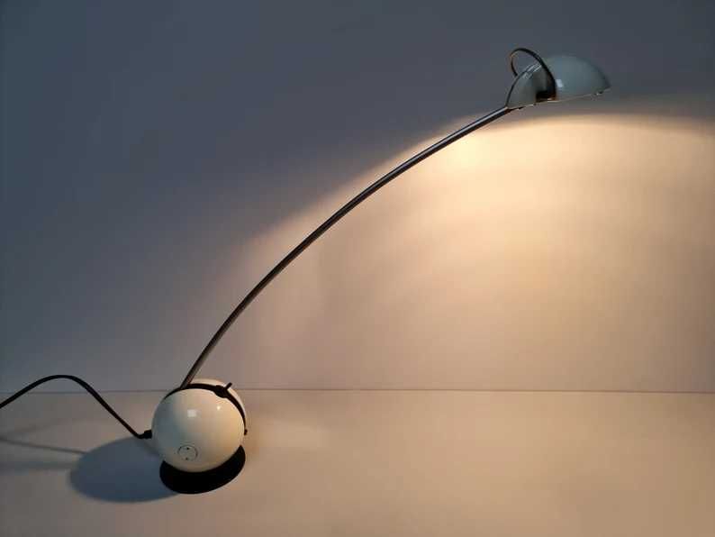Vintage Valenti Luce model Alina biurkowa lampka Made in Italy lata 80