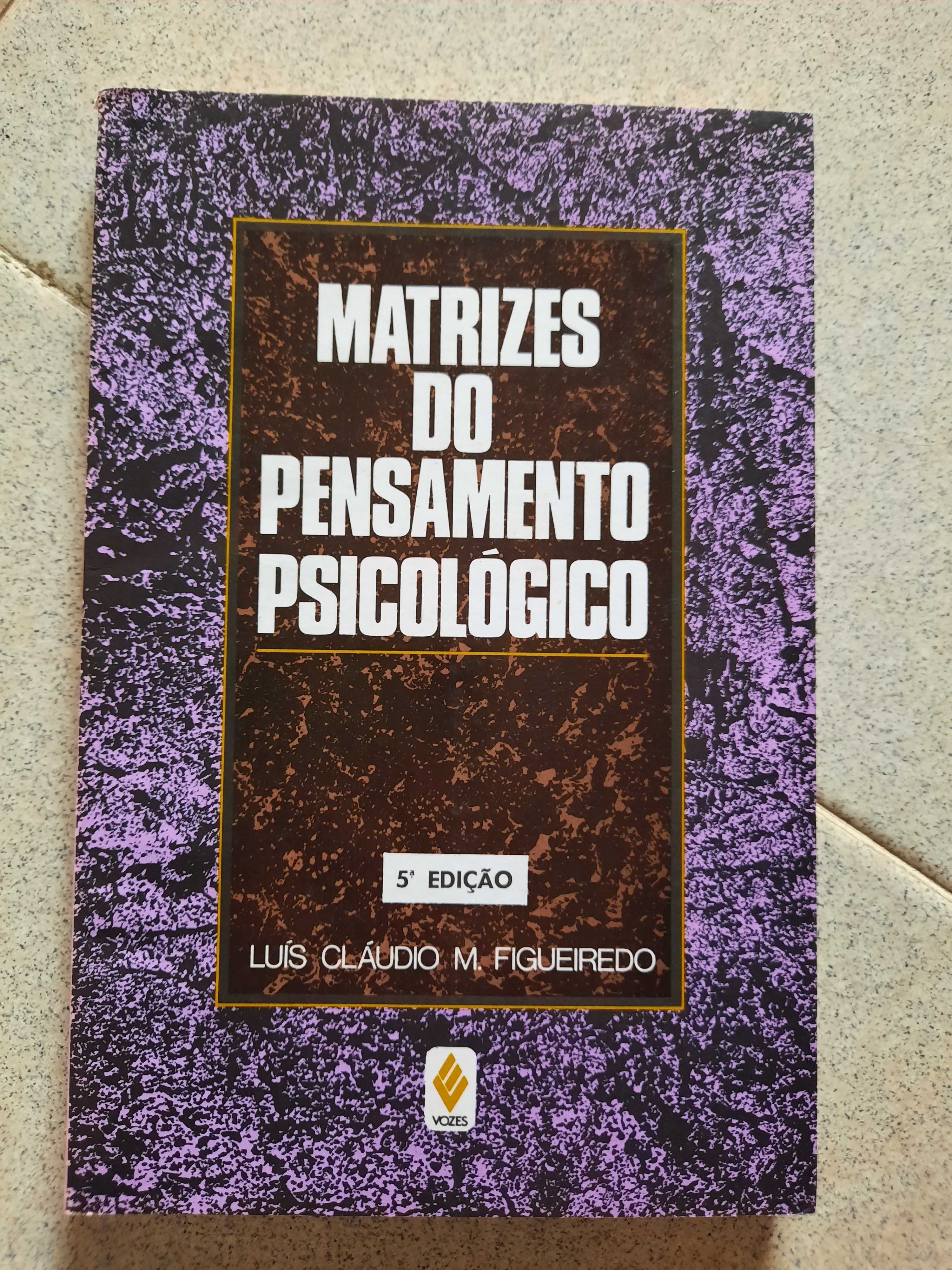 Matrizes do Pensamento Psicológico (portes grátis)