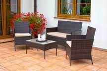Набор садовой мебели WICKER JUMI из ротанга MOKKA в НАЛИЧИИ