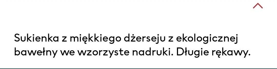 68 H&M czerwona dżersejowa sukienka w serduszka serca walentynki