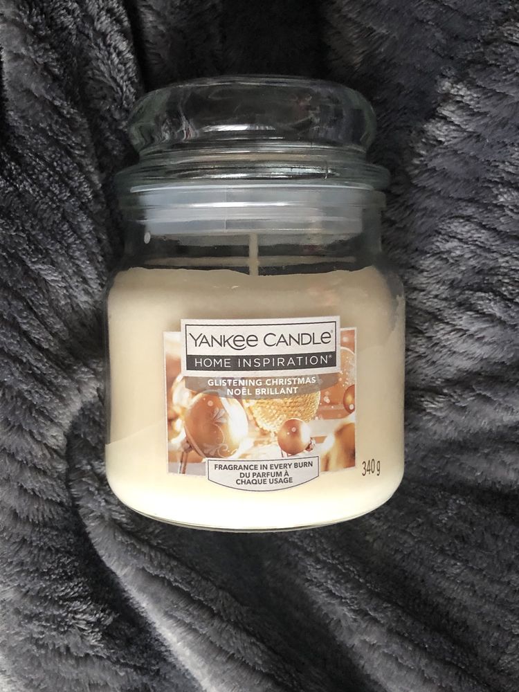 NOWA swieczka yankee candle glistening christmas 340g