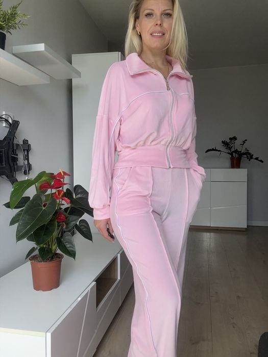 Dres welurowy damski