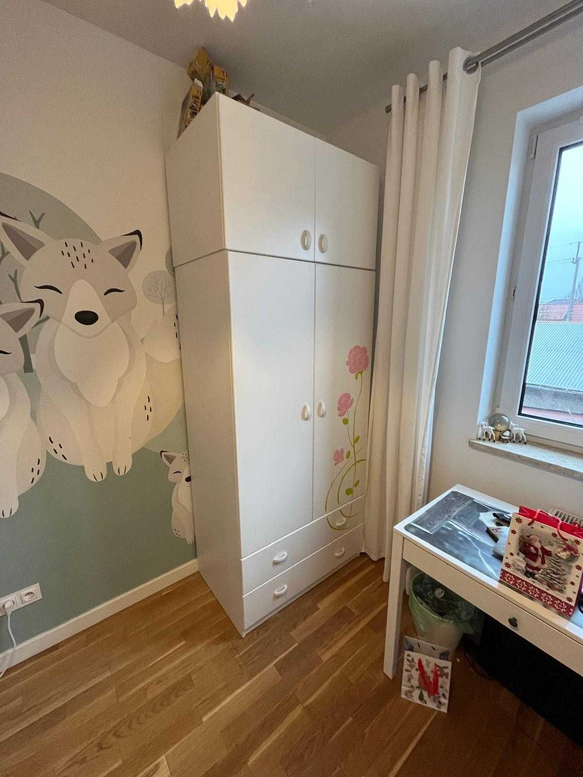 Szafa Meblik 90 + nadstawka - Róża Róż. Odbiór Warszawa