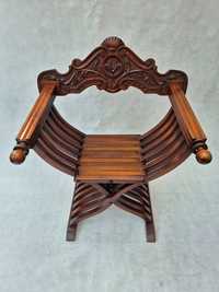 Fotel krzesło rzymskie z Włoch [13]