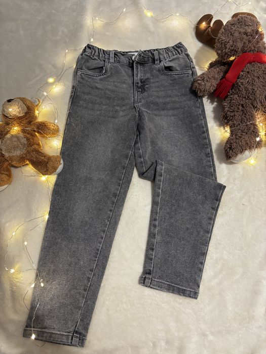 Сірі джинси на хлопчика 128 см