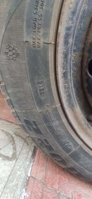 Диски з резиною r14 4*114,3 dia 56,6 Шевроле лачетті Chevrolet lacetti