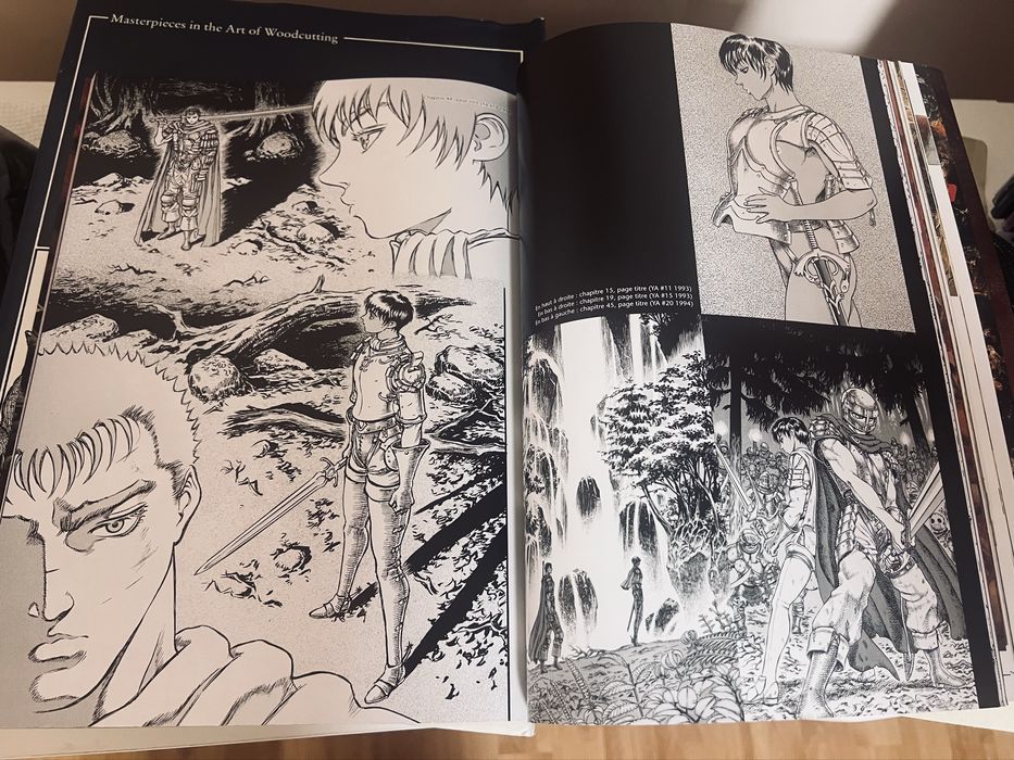 Артбук манга Berserk Illustrations File - Kentaro Miura