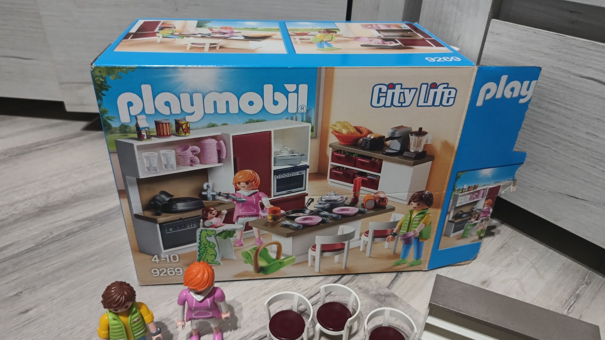 Playmobil 9269 Duża rodzinna kuchnia do willi zestaw figurki