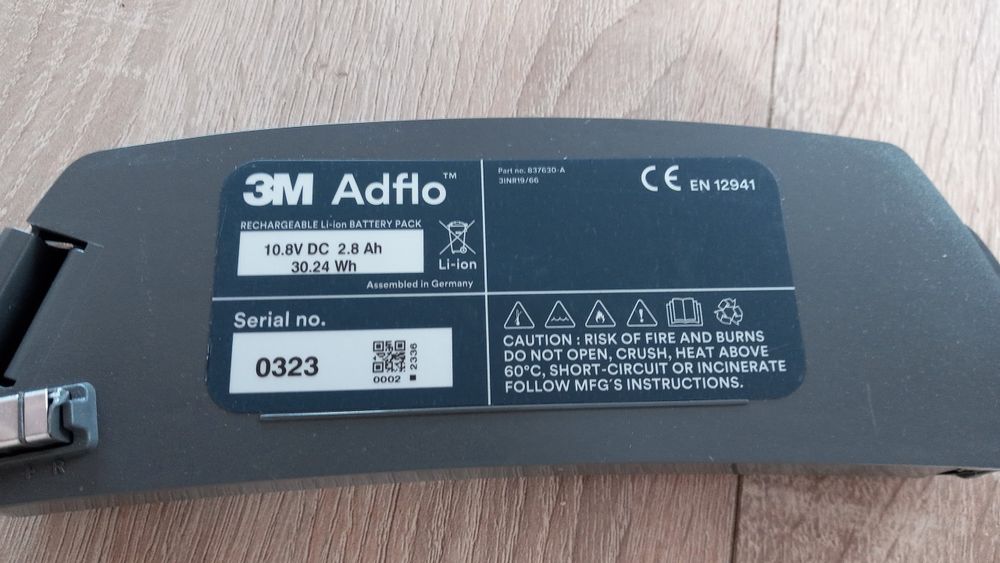 Bateria Speedglas 3m niemiecka 
Nr artykułu: 3M-8376