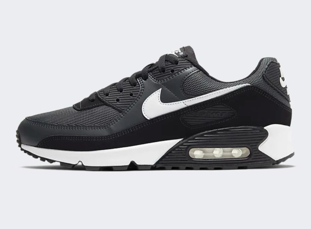 Кроссівки nike air max 90 grey / black