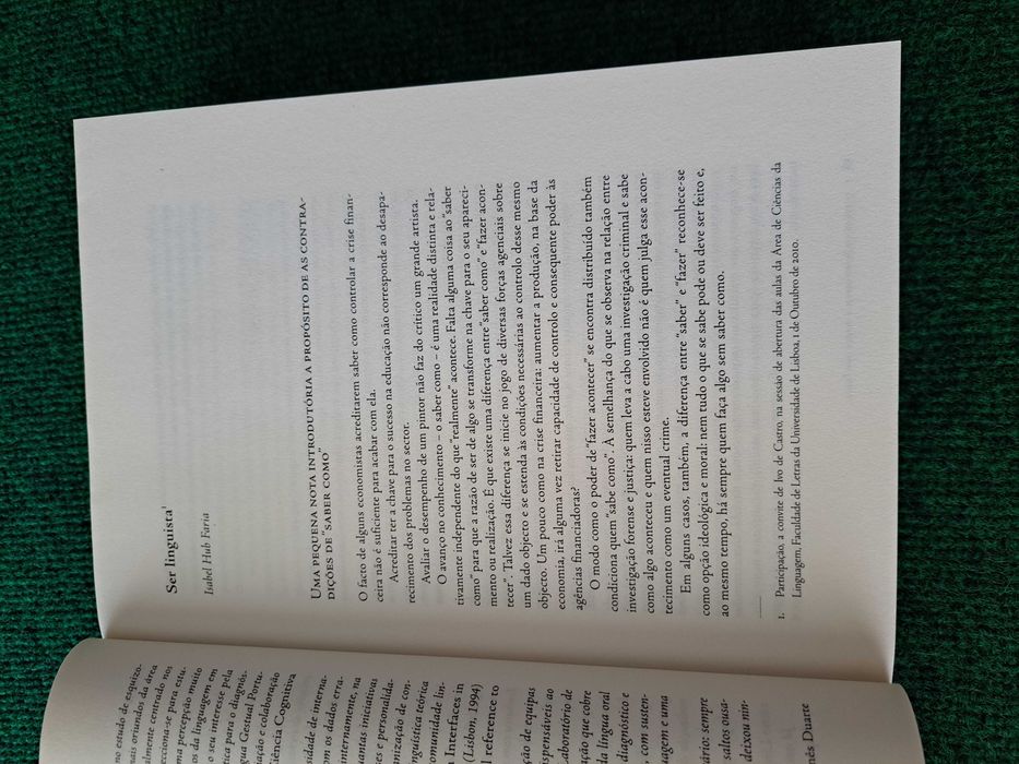 Nada na linguagem lhe é estranho - A. Costa / Inês Duarte (Coord.)