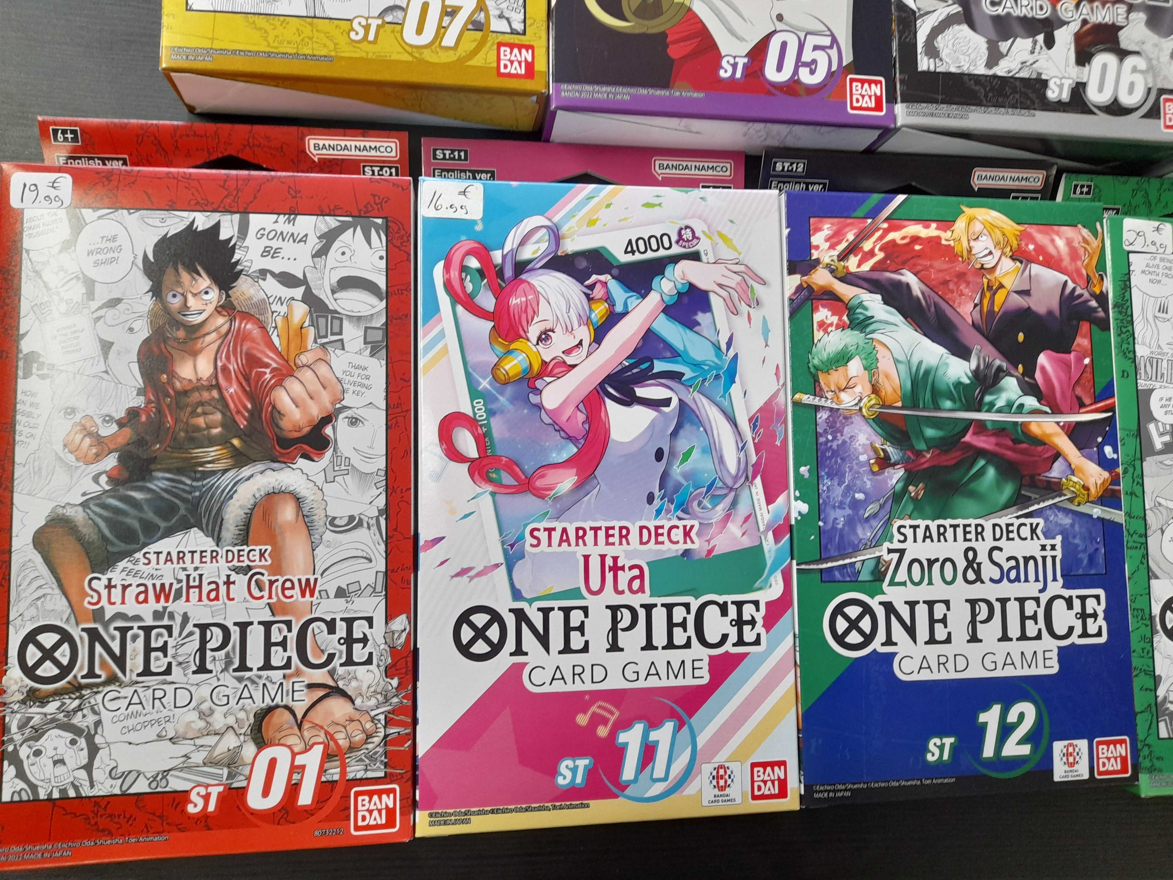 One Piece card game Starter Decks