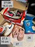 Buty nike, kalosze, klapki - komplet