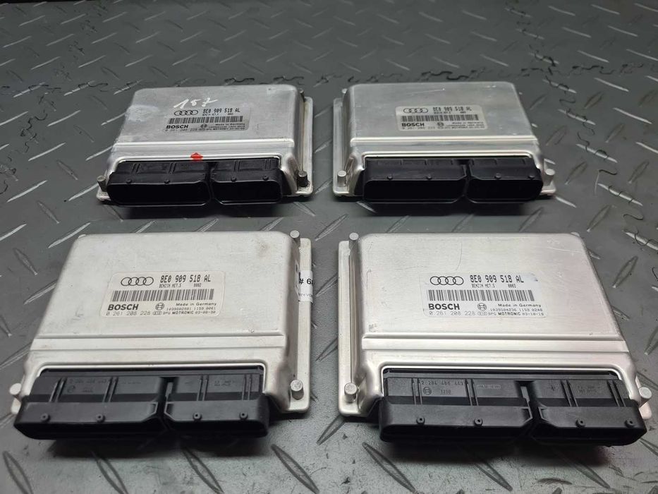 Komputer Sterownik AUDI A4 B6 1.8T BEZ IMMO 8E0909.518 AL Odblokowany