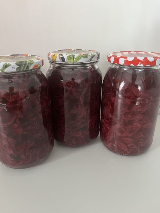 Kapusta czerwona domowa  w słoikach 13zł/Sloik 1 litr moja nadwyżka