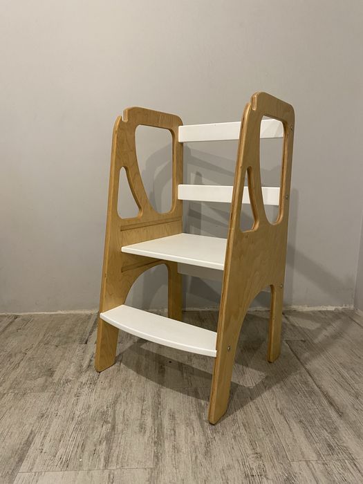 Дитяча вежа Монтессорі, підставка, помічника, сходинка