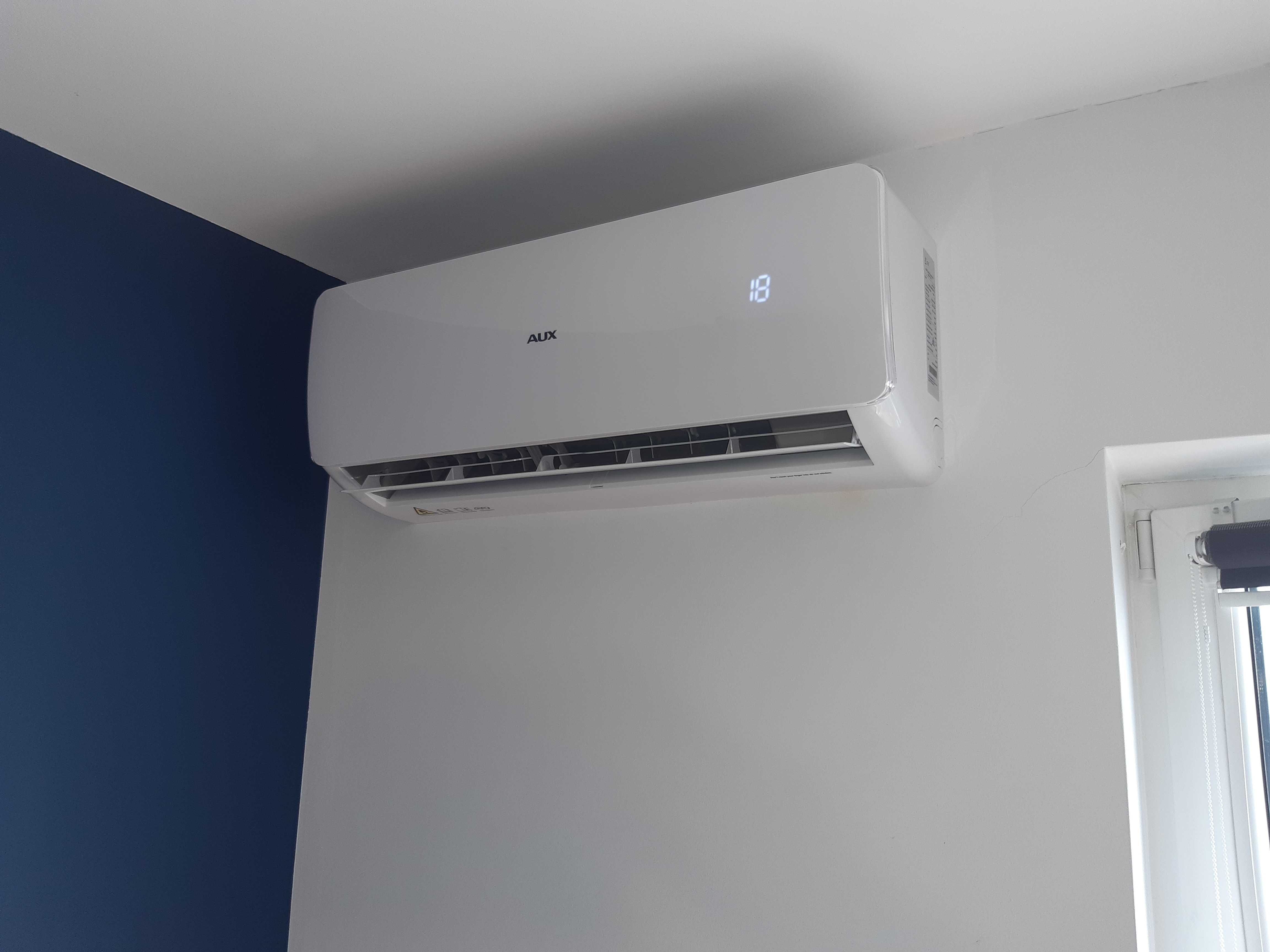 Klimatyzator ścienny 2,5 kW  z montażem 5 Lat Gwarancji Wifi Jonizator