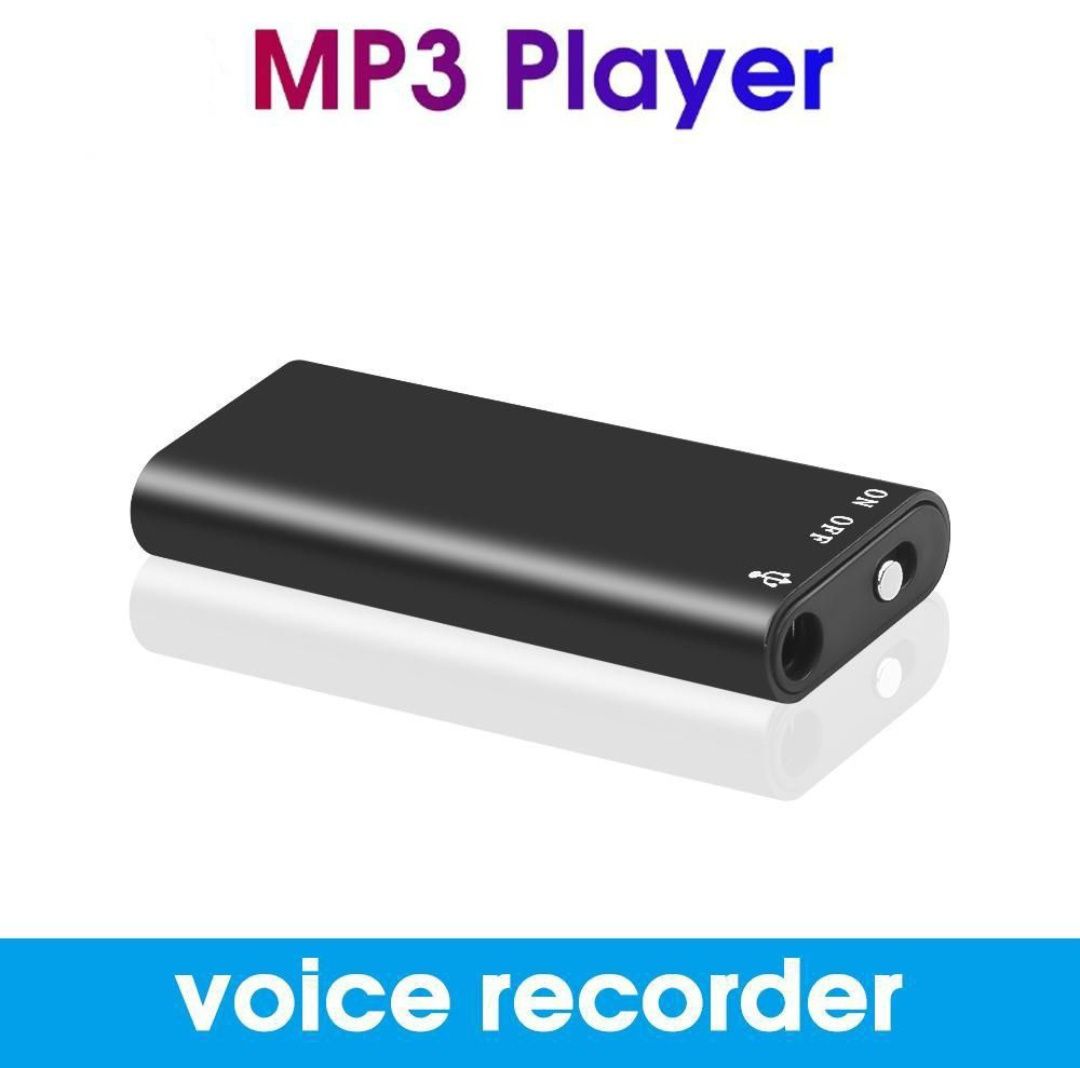 16G Професійний міні-цифровий аудіо-диктофон Mp3-плеєр 30 годин запису