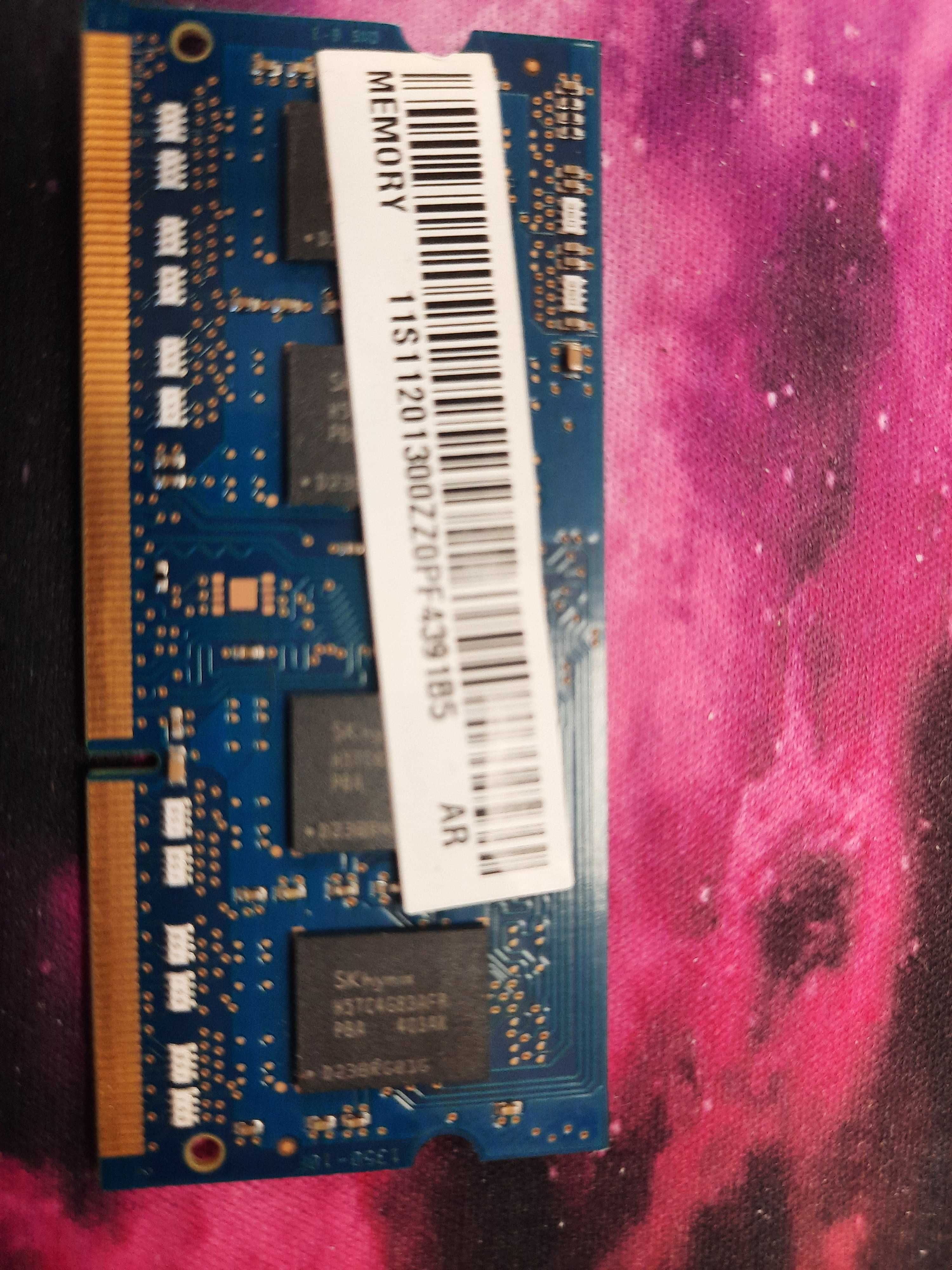 Pamięć RAM 4GB DDR3 SODIMM PC3L 12800S 1600MHz HMT451S6AFR8A-PB
