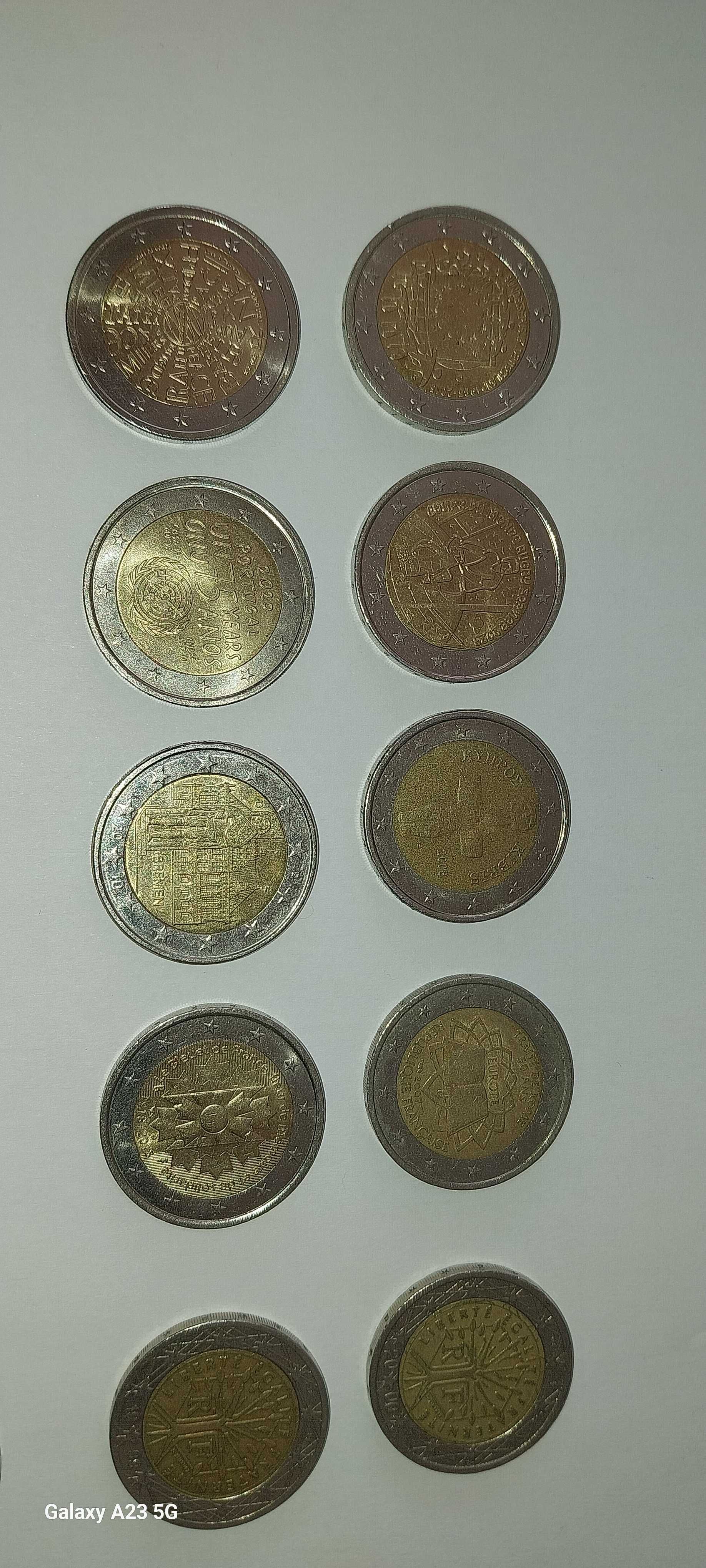 Moedas 2€ comemorativas
