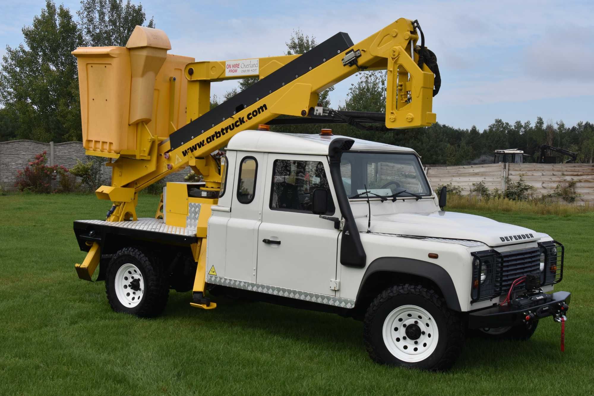 Land Rover Defender Podnośnik Koszowy Zwyżka podest