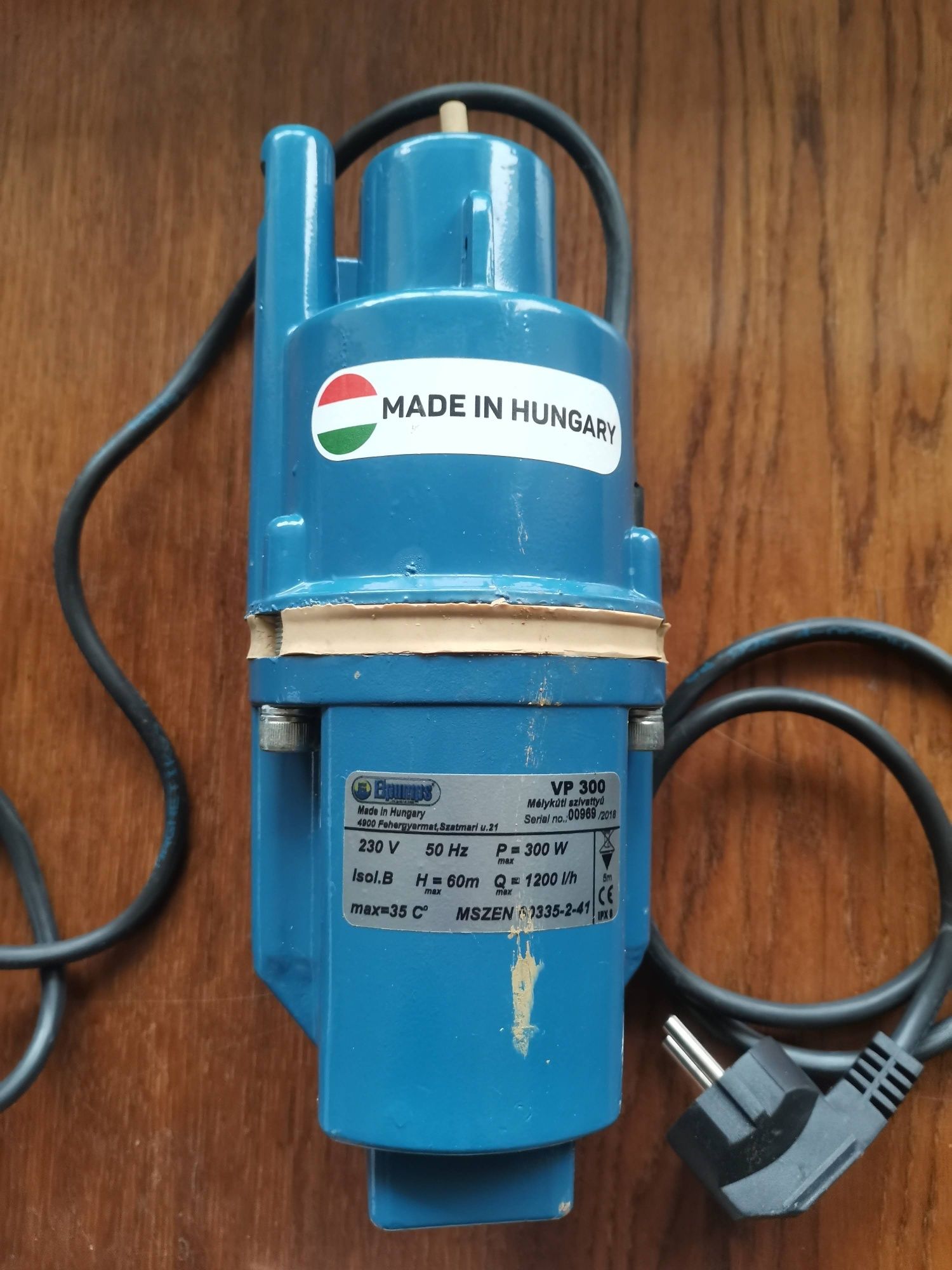 Насос для води Elpumps VP300 (Угорщина)