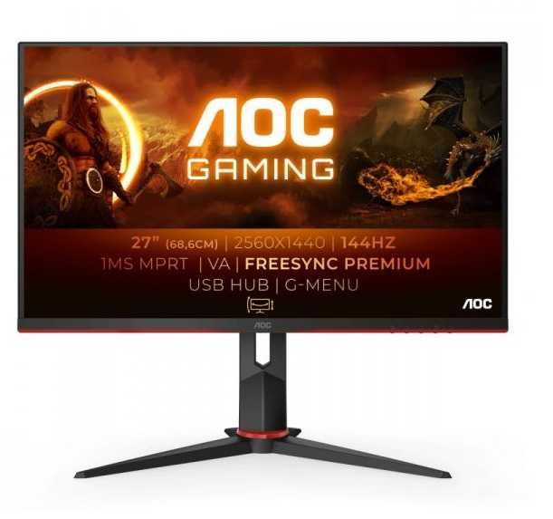 AOC G2 Q27G2U/BK 27'' (1ms - 144Hz - VA)